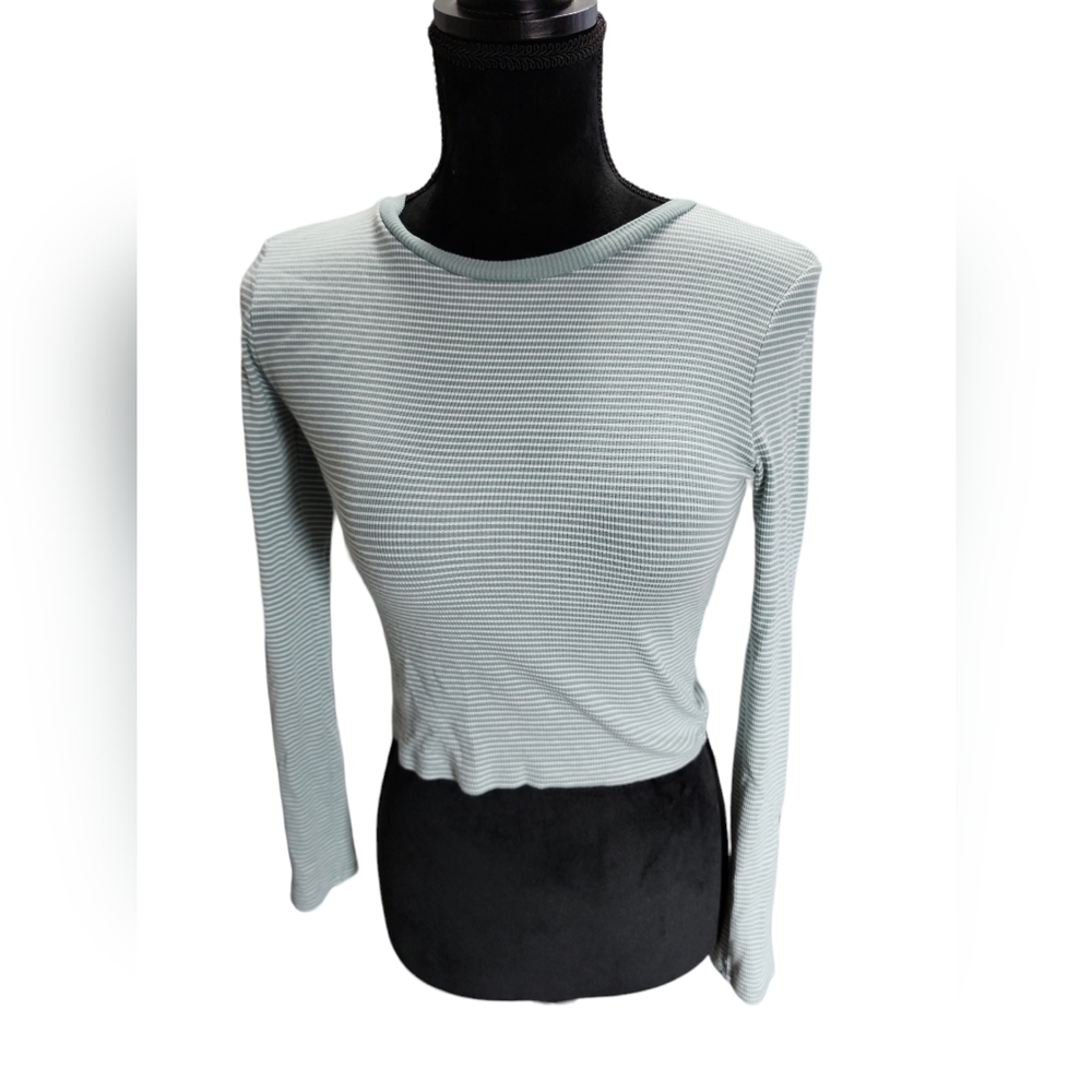 Women's Heart & Hips Long-Sleeve Crop Top Size Small